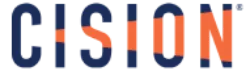 Cision logo navy orange