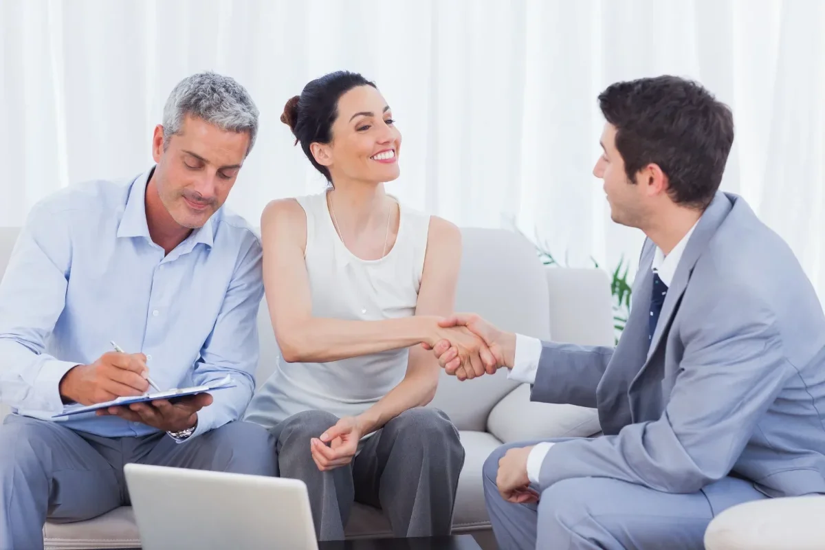 BC borrowers discussing a private mortgage exit plan with an advisor