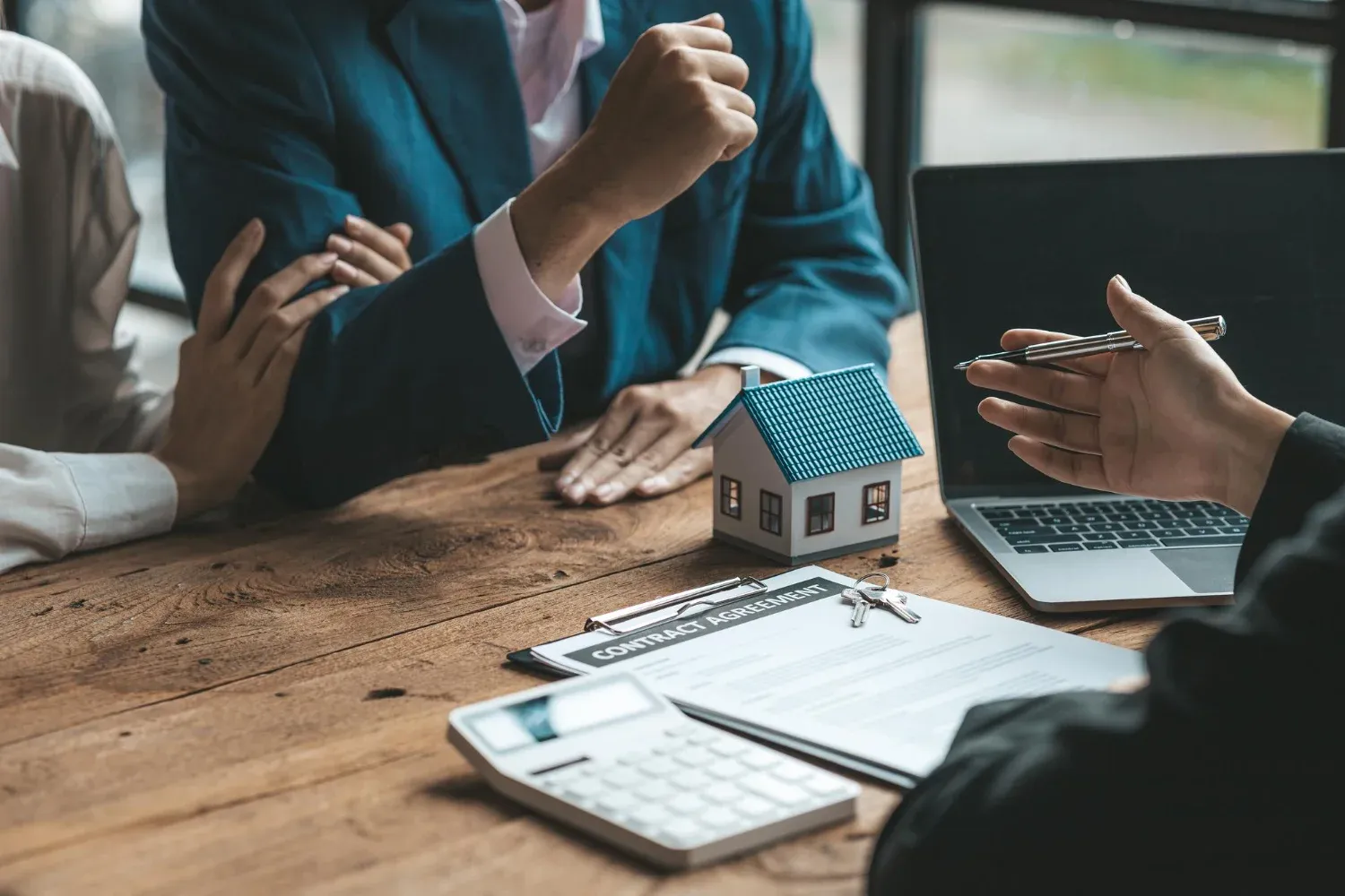 Business owners comparing self-employed mortgage options in BC