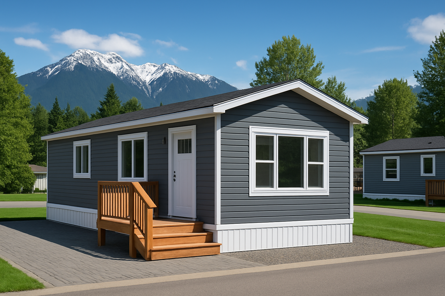 manufactured home leased land bc