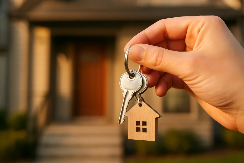 keys to new home post bankruptcy